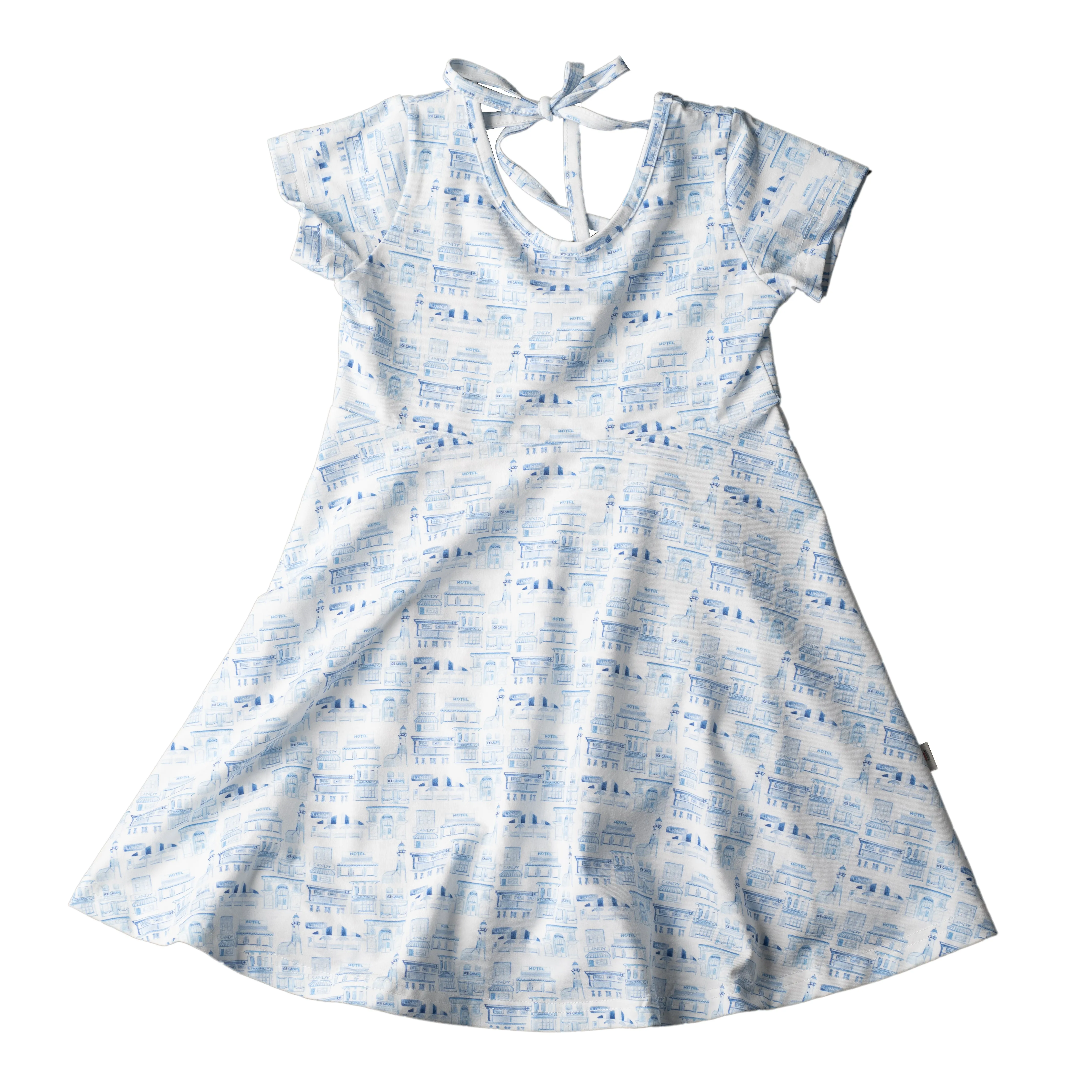 Short Sleeve Toddler Dress