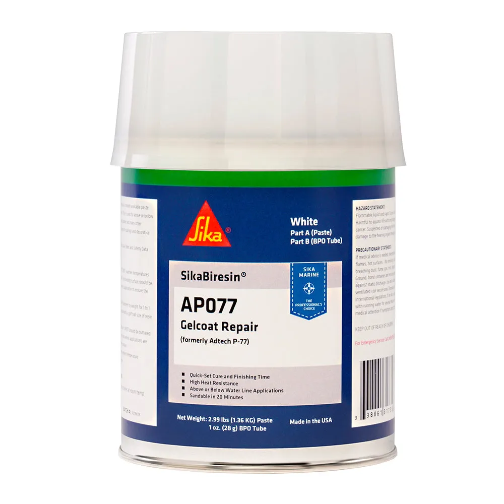 Sika SikaBiresin AP077   BPO Cream Hardener - White - Quart [611547]