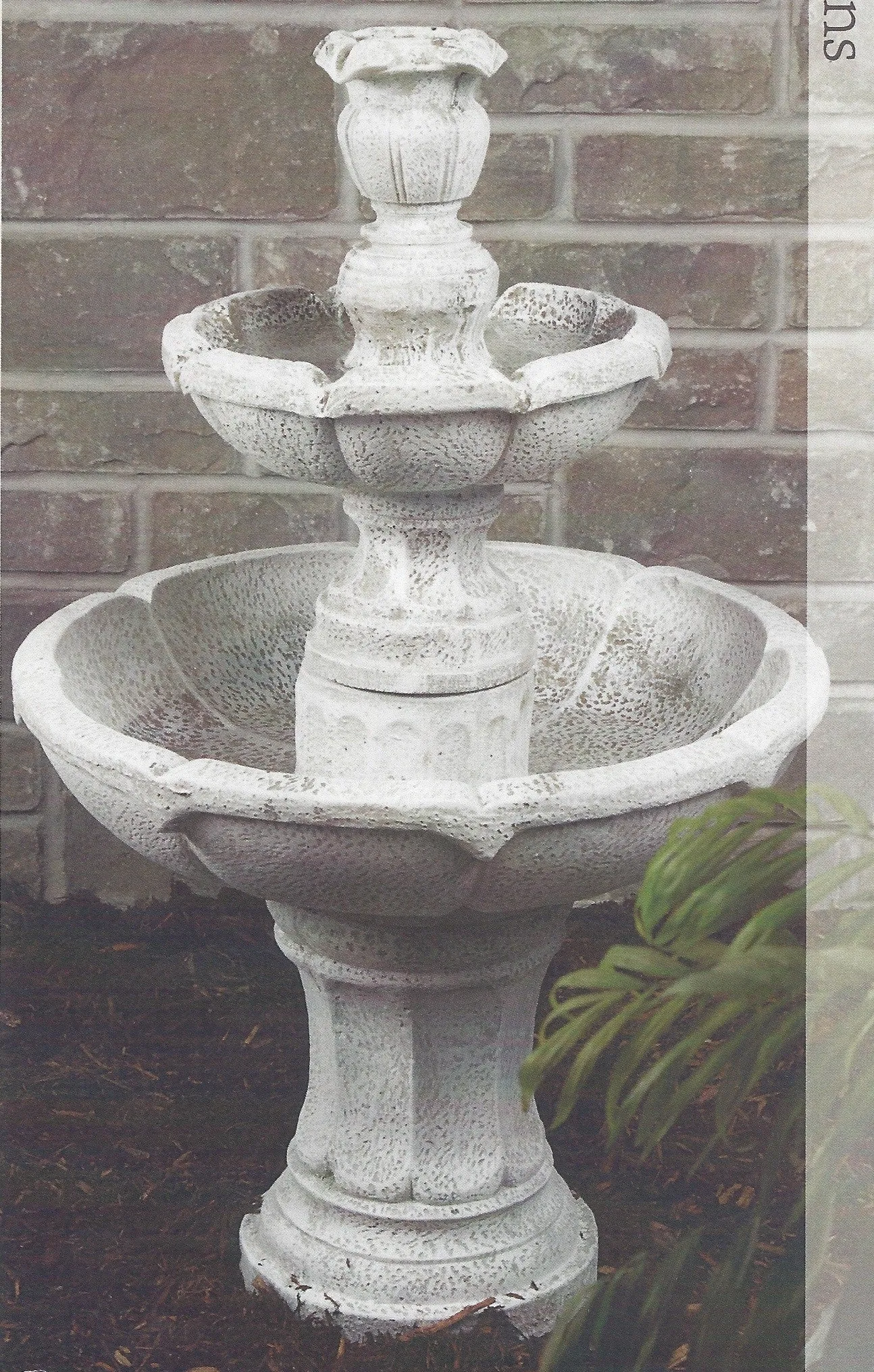 Small Tiered Fountian