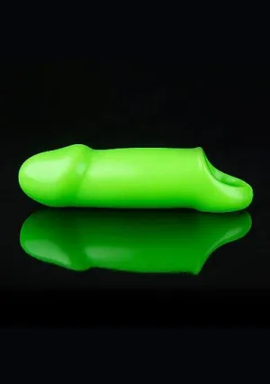 Smooth Thick Stretchy Penis Sheath #1 - Glow in the Dark