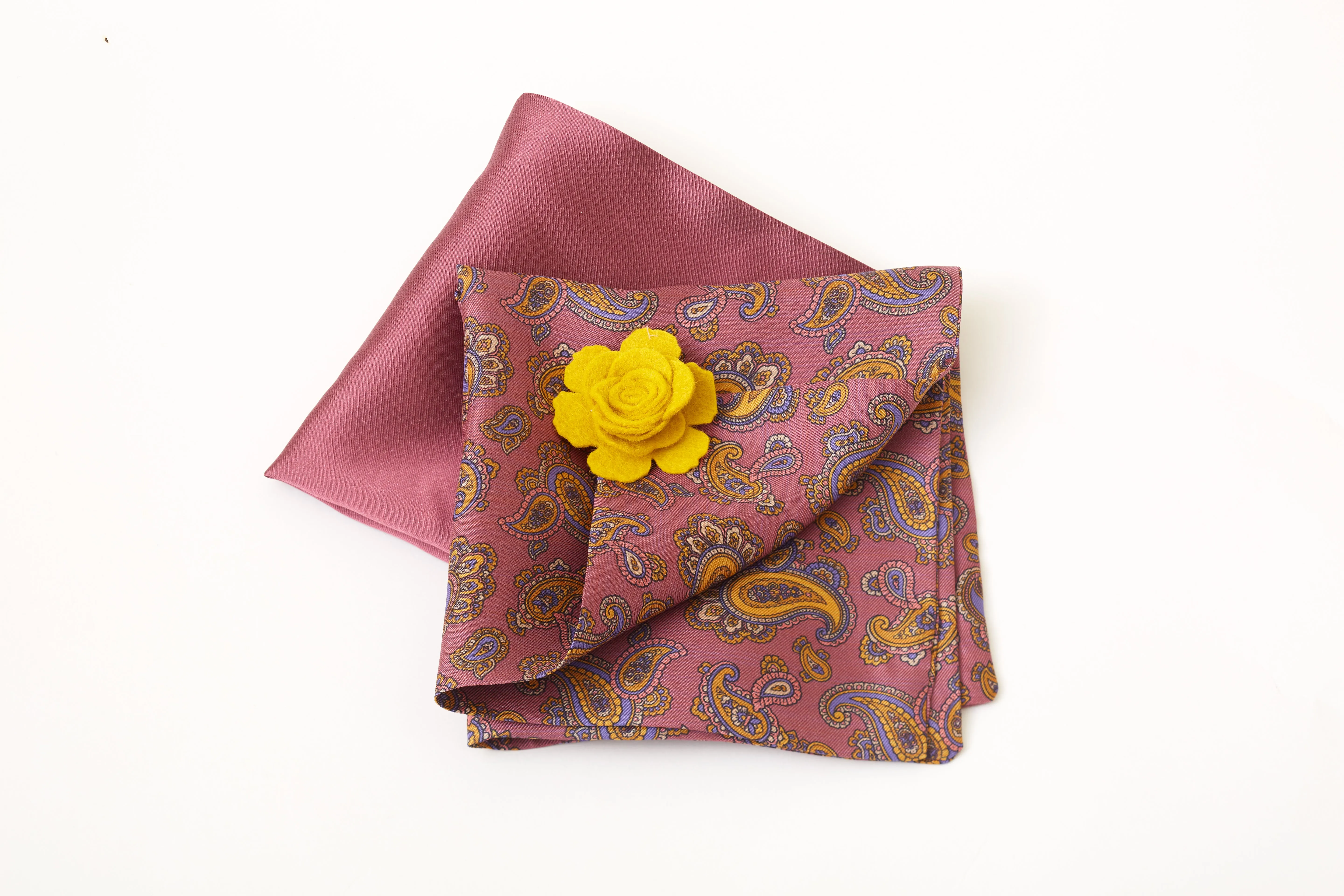 Somerville Rose - Pocket Squares