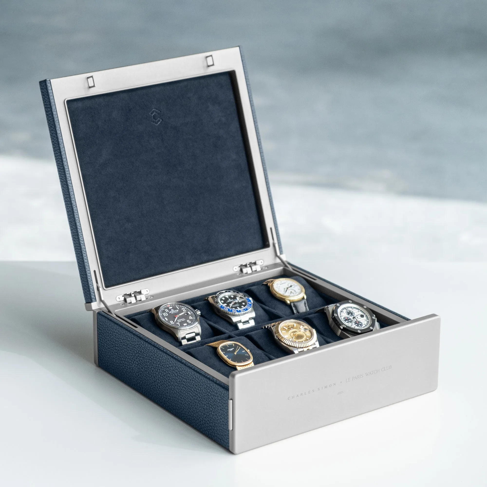 SPENCE 6 WATCH BOX • CHARLES SIMON X PARIS WATCH CLUB