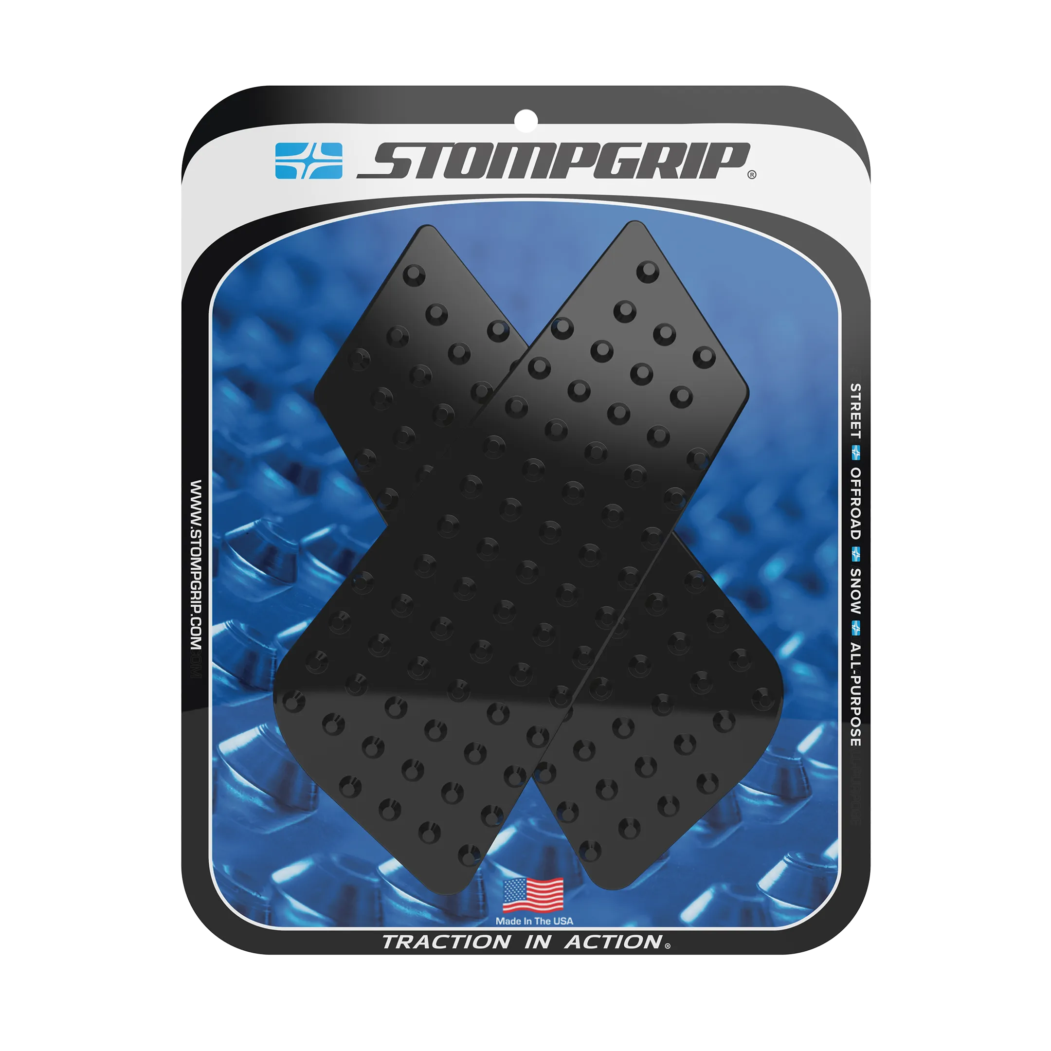 Stompgrip - Universal Street Bike: Wedge Tank Grips (0004)