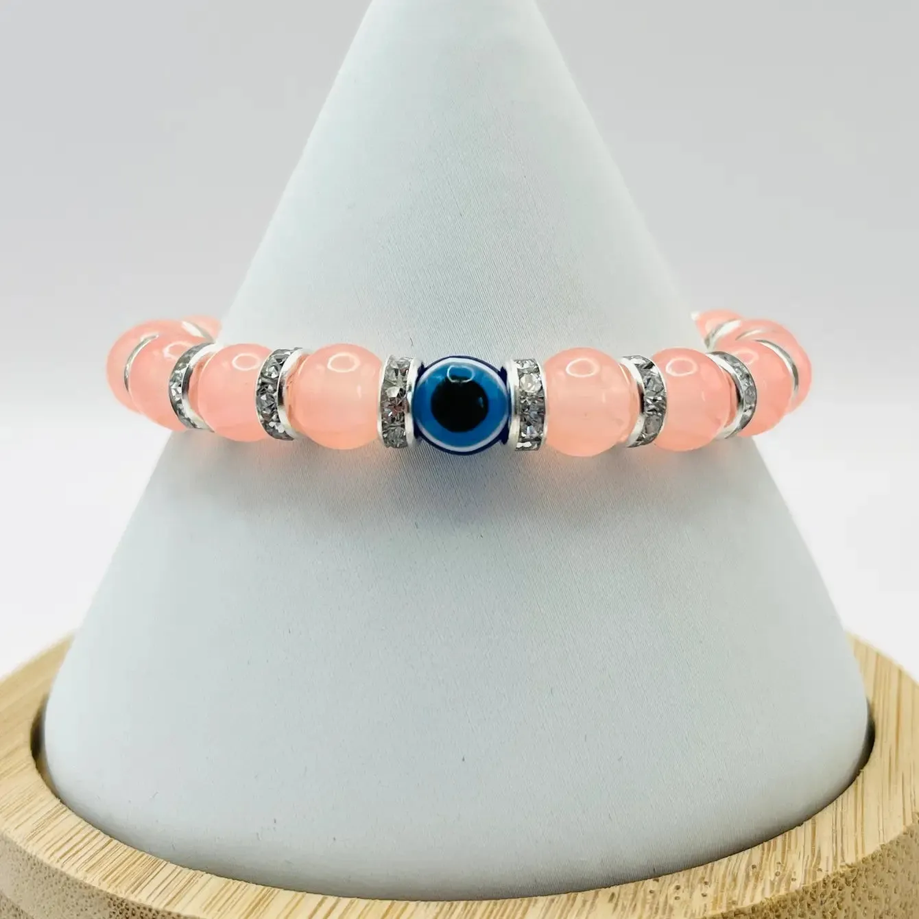 Stretchy Evil Eye Beaded Bracelet: Timeless Protection