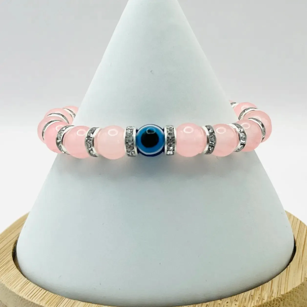 Stretchy Evil Eye Beaded Bracelet: Timeless Protection