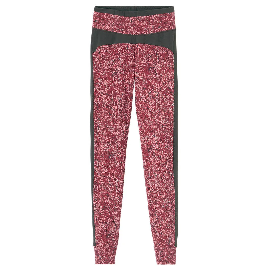 Stretchy High-Waisted Cotton Fitness Leggings Print
