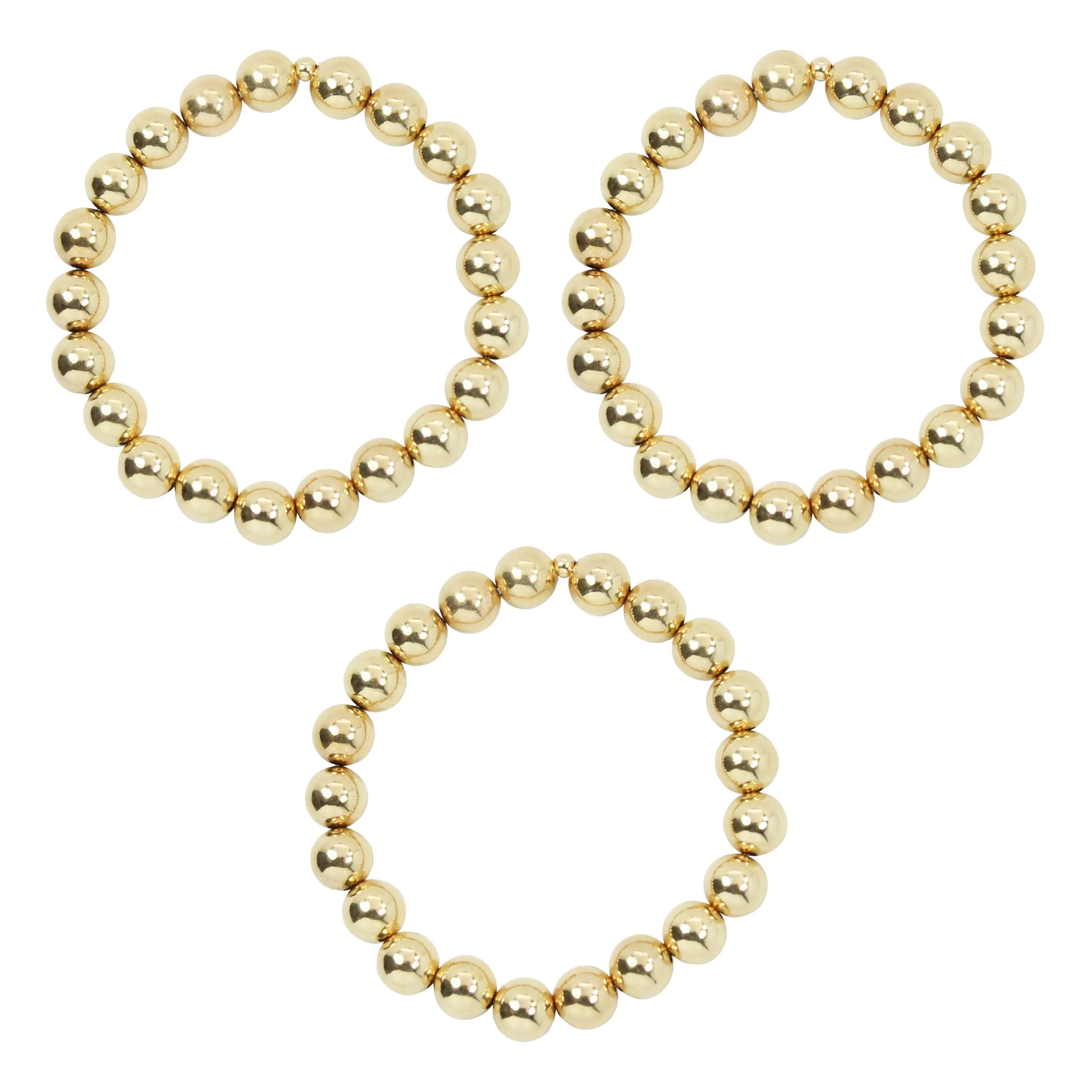 Stretchy Kindness Adult Bracelet Three-Pack (8MM beads)