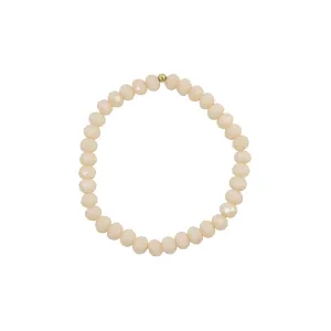 Stretchy Seashell Adult Bracelet (6MM Beads)