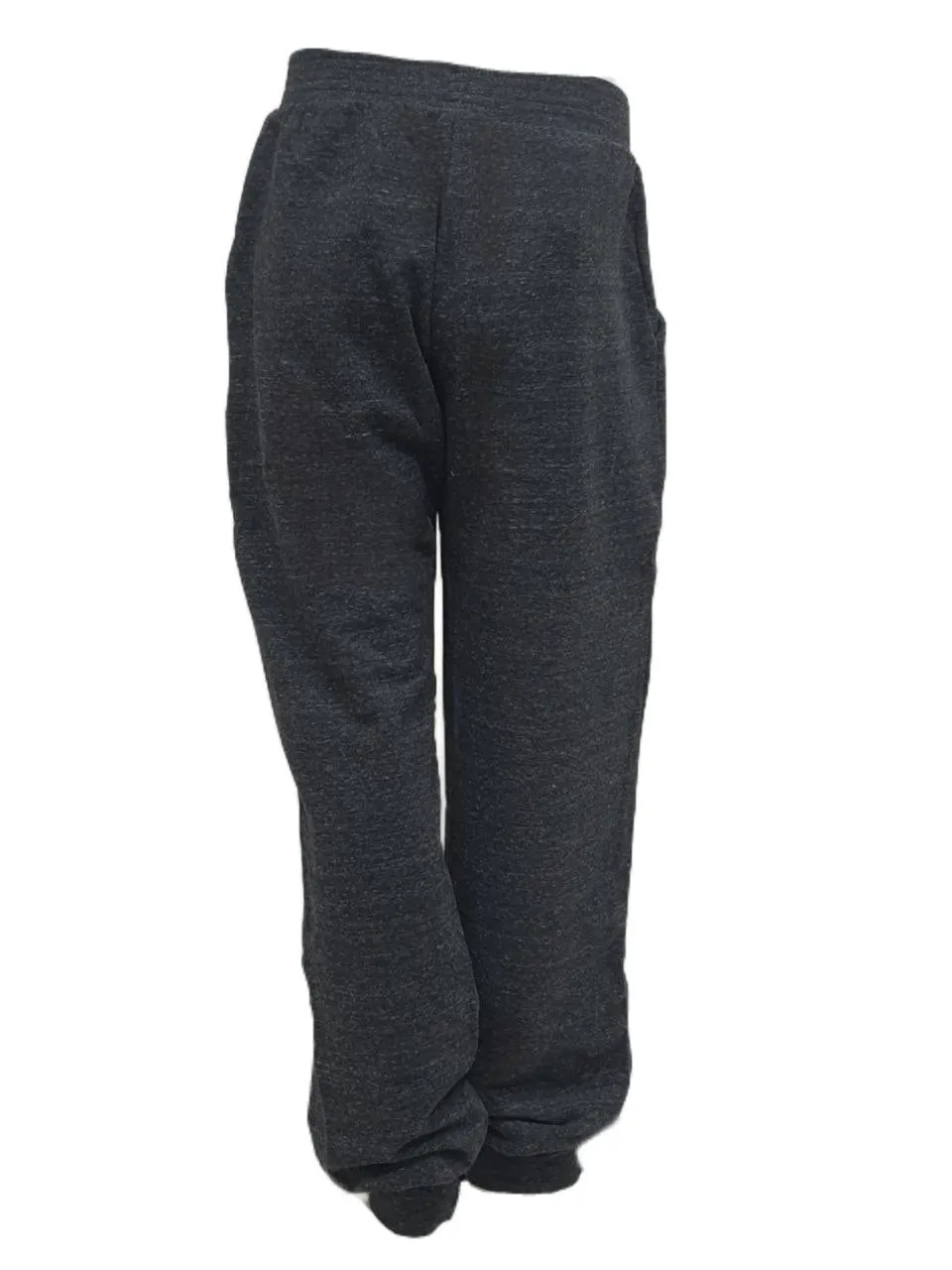 TEREZ Girl's Grey Stretchy Ripped Pants #11137785 Medium NWT