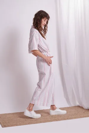 The Plavate I Poselok Here I go again Jumpsuit Cotton 4 Colour Stripes Daily Collection AW22-24
