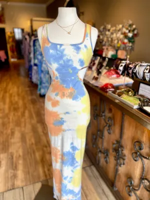 Tie Dye Tank Top Dress FINAL SALE
