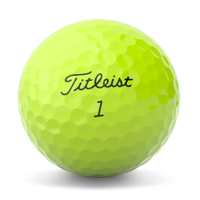 Titleist Pro V1 Yellow Personalized Golf Balls