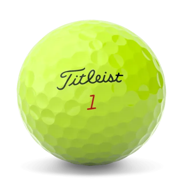 Titleist Pro V1x Yellow Personalized Golf Balls