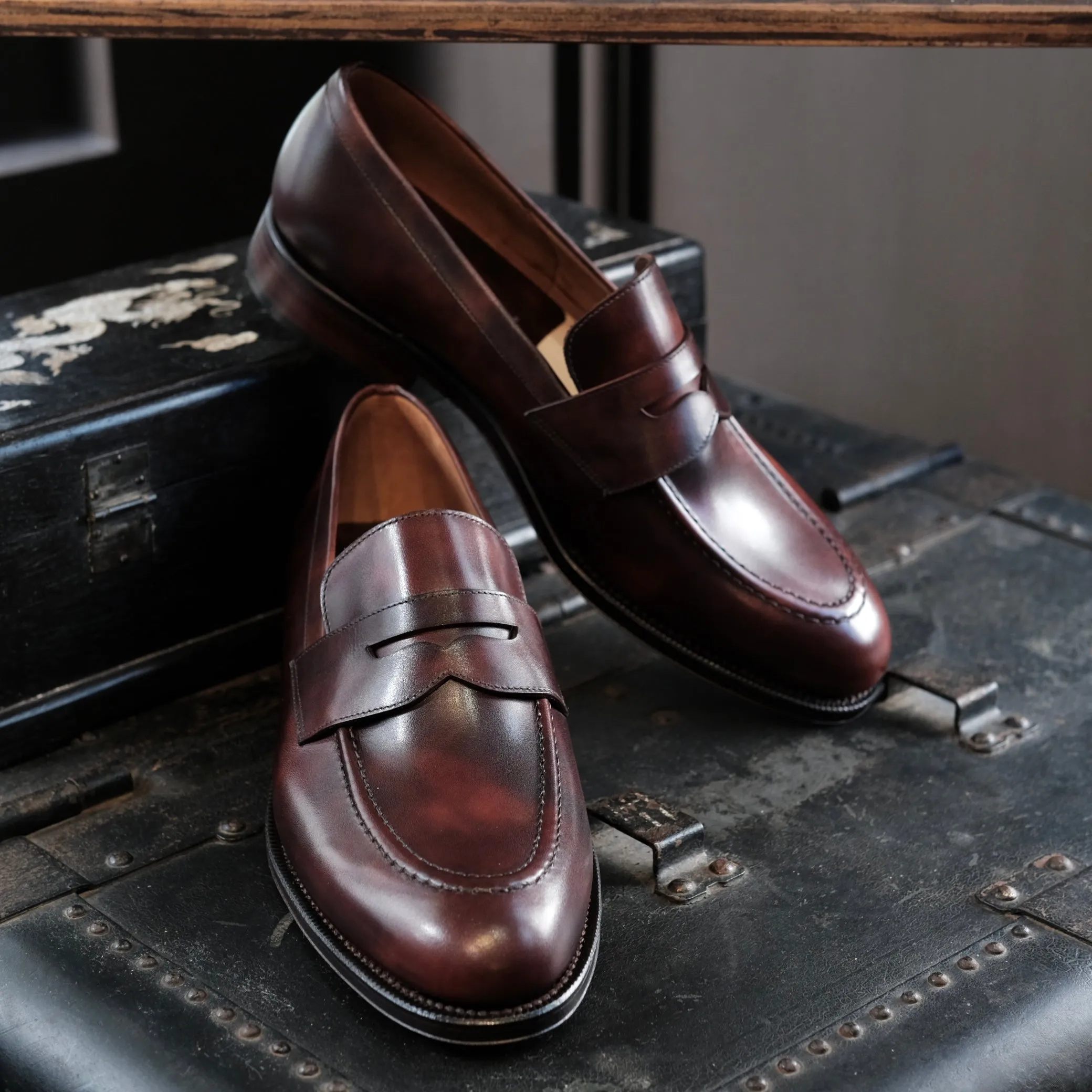 TLB Mallorca Unlined Penny Loafer (Jones)