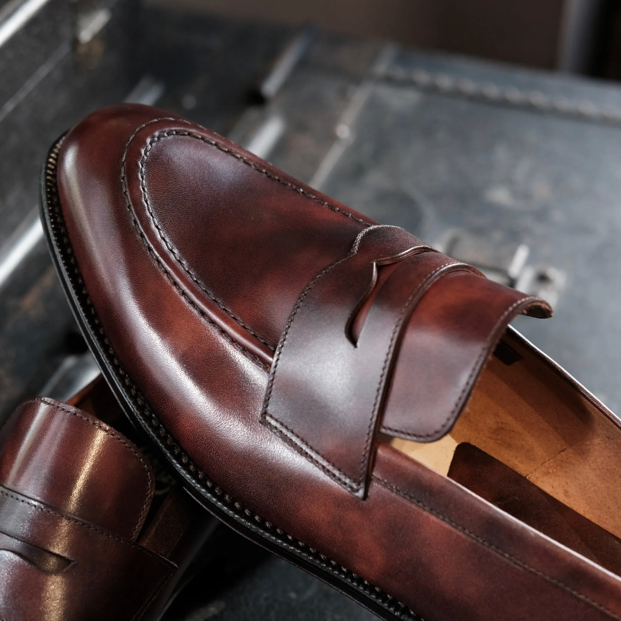 TLB Mallorca Unlined Penny Loafer (Jones)