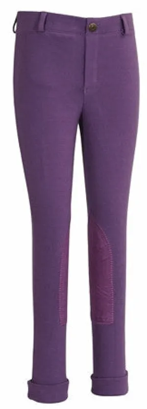 Tuff Rider Cotton Embroidered Pull On Jodhpurs