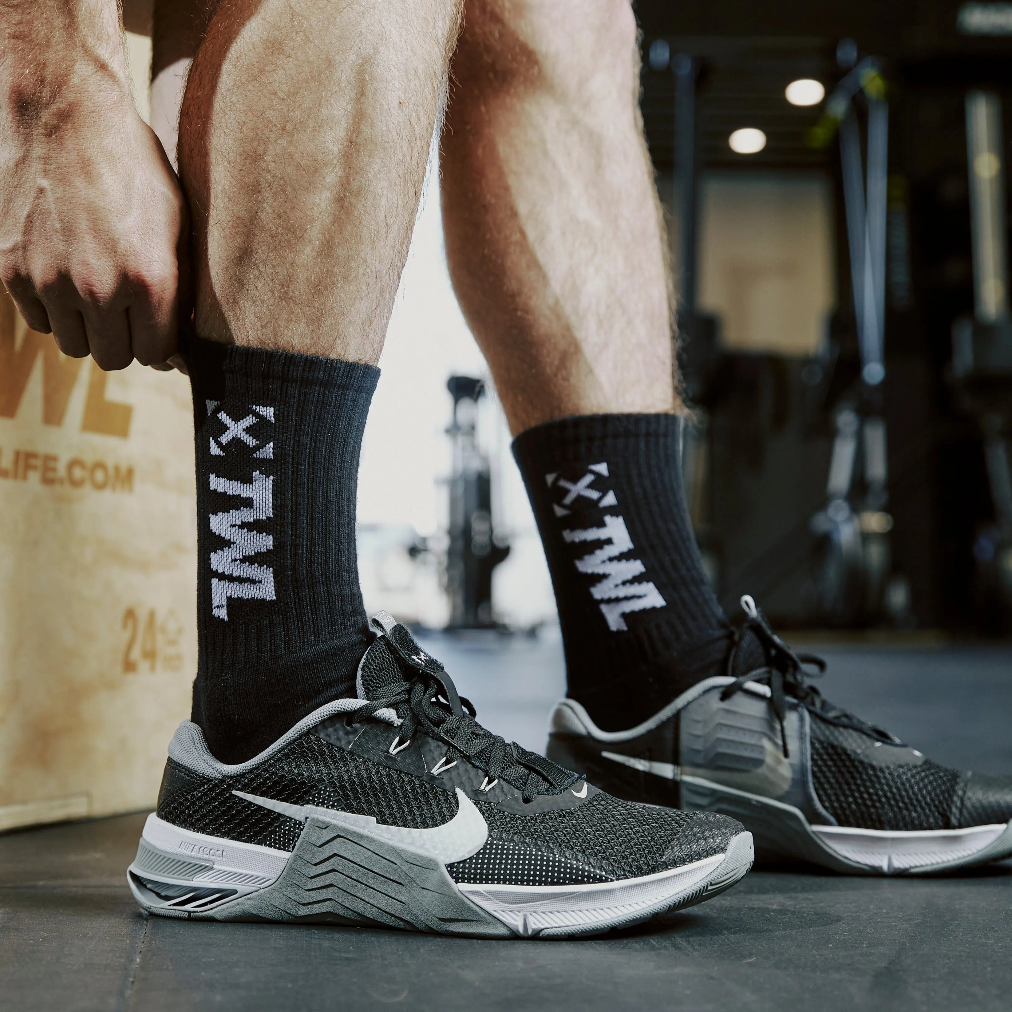 TWL - PACE SOCKS - BLACK
