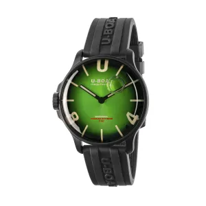 U-Boat Men's Black Tone Case Green Dial Quartz Watch