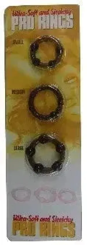 Ultra-Soft and Stretchy Pro Rings Smoke