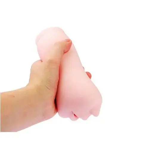 Utensil Race Stretchy Realistic Flesh Mouth Masturbator for Men