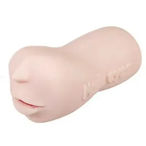 Utensil Race Stretchy Realistic Flesh Mouth Masturbator for Men