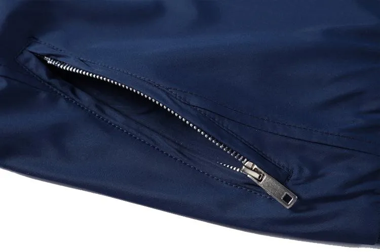West Louis™ Business PU Leather Slim Jacket