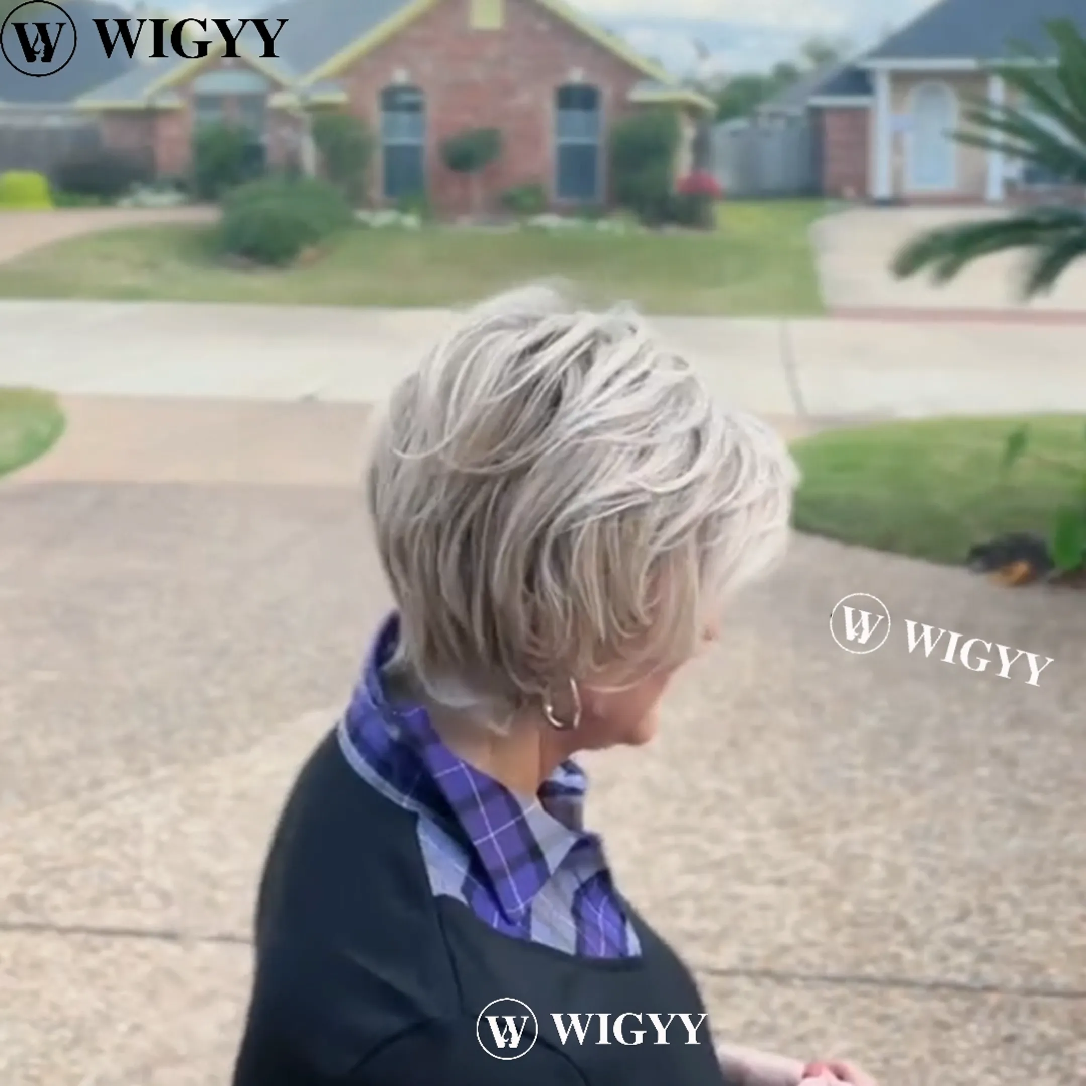 Wigyy Cute Blonde Pixie Wig