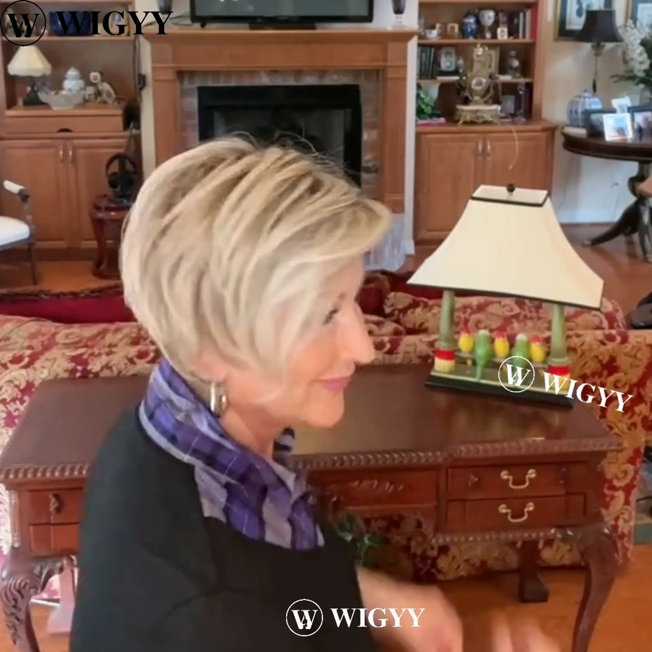 Wigyy Cute Blonde Pixie Wig