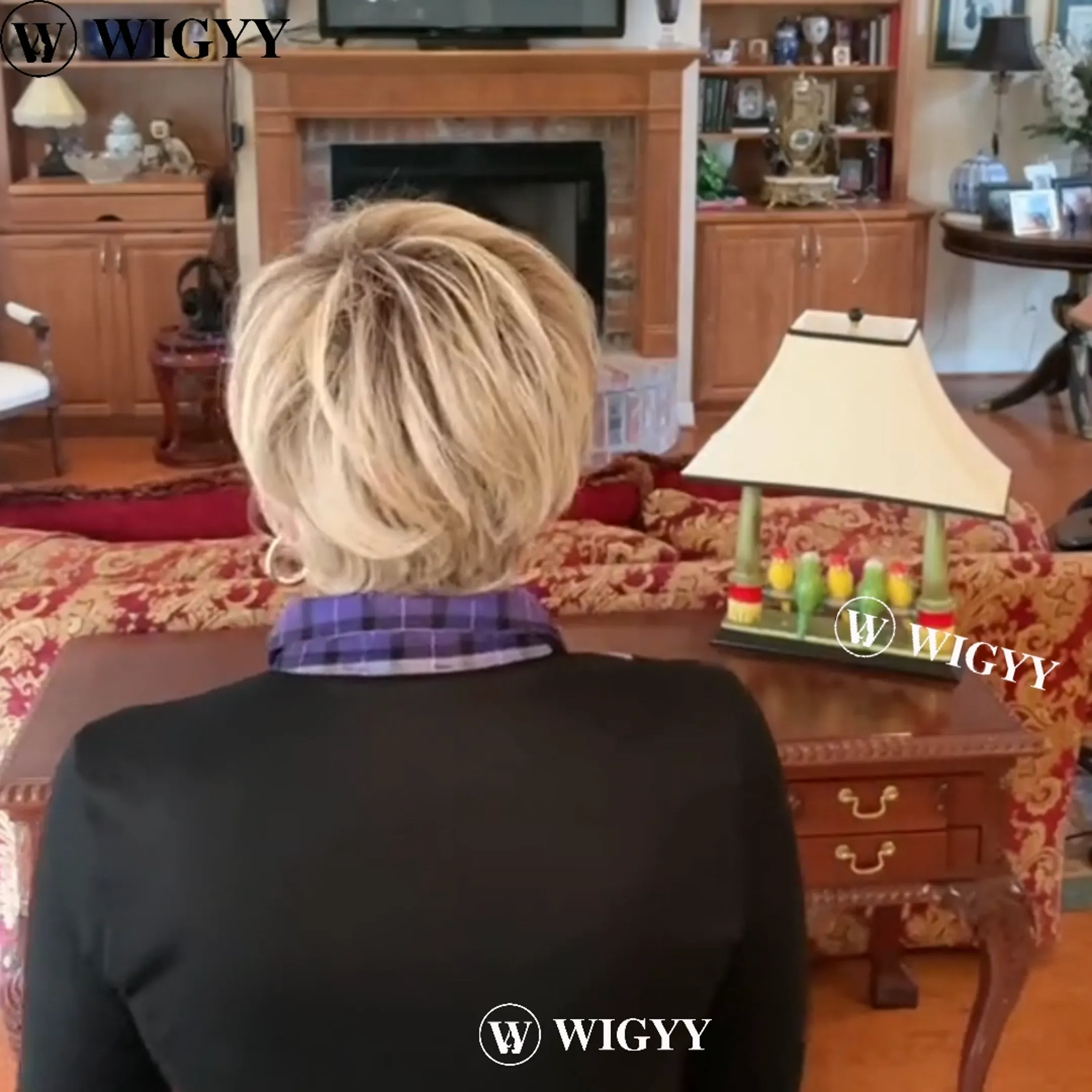 Wigyy Cute Blonde Pixie Wig