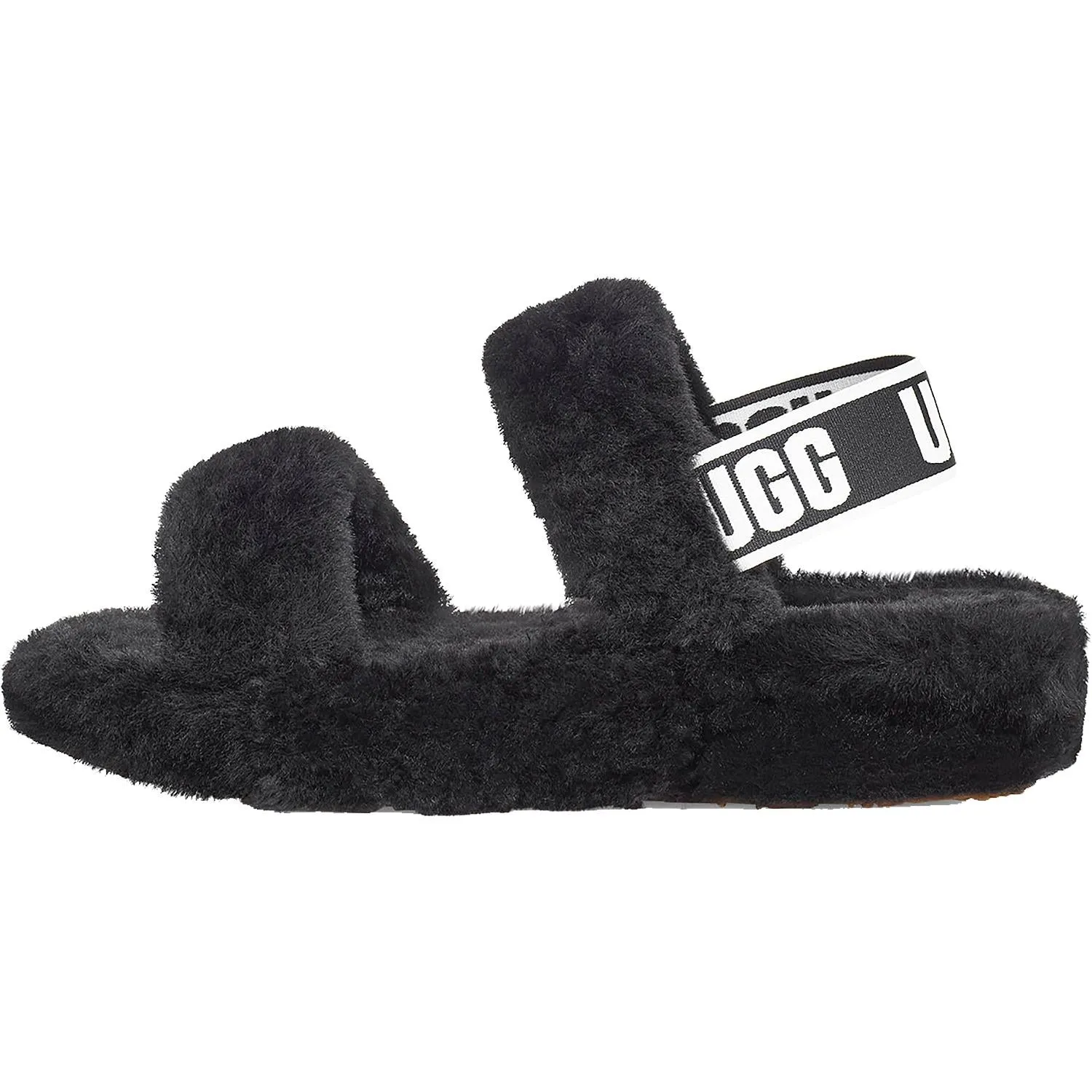 Women's UGG Oh Yeah Black Sheepskin