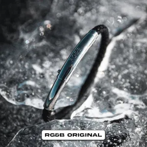 Woven Adjustable Single - Silver & Black